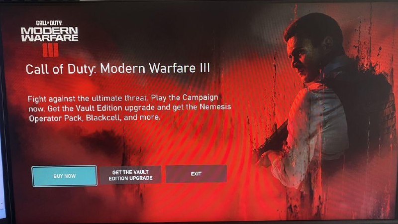 微软激进营销引发玩家不满：Xbox 开机显示《使命召唤：现代战争 3》游戏全屏广告
