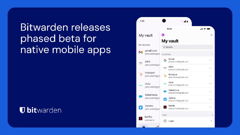 Bitwarden releases phased beta for native mobile apps  | Bitwarden Blog