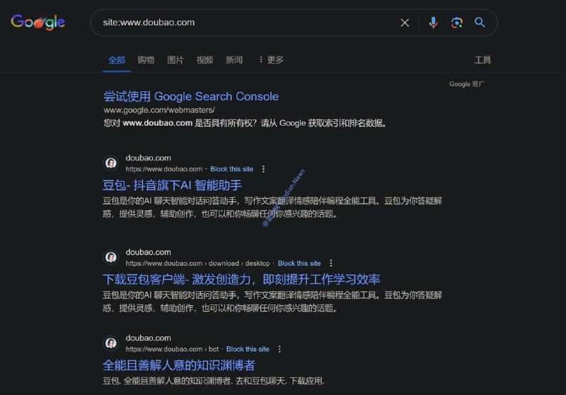 字节旗下AI助手豆包放弃SEO农场污染谷歌 下线超过2000万条垃圾内容由于谷歌目前几乎放弃了中文搜索的算法优化，豆包利用这点在短短几天内生成了超过 2000 万条内容并让谷歌收录