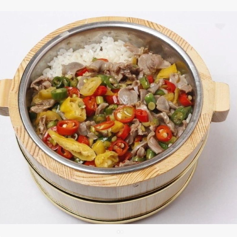 木桶饭的意思就是图二所说