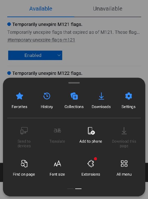 Edge for Android 即将支持插件功能，目前已经在 Edge Canary 分支进行测试！ 原文